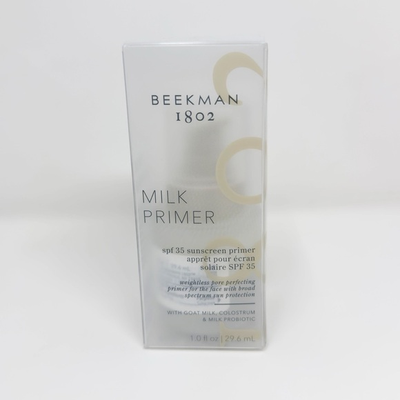 Beekman 1802 Milk Primer Broad Spectrum SPF 35 1 Oz Exp. 8/2024 - Picture 1 of 4